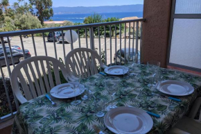 Studio 4 pers terrasse vue mer